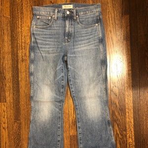 MADEWELL CALI DEMI BOOT JEANS SIZE 27